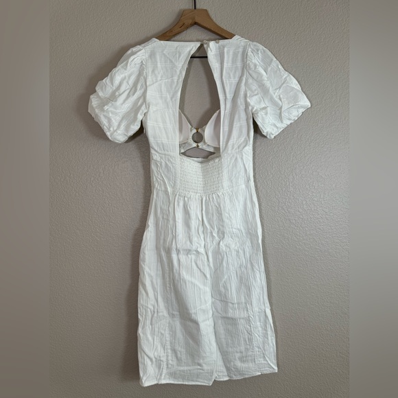 L*SPACE Sienna Dress White Summer Resort Small $154 - Picture 9 of 14